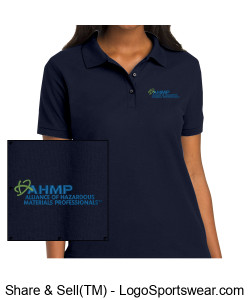 AHMP Ladies Polo Shirt Design Zoom
